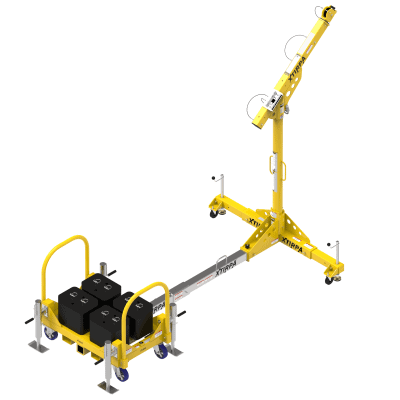 Counterweight Davit Arm System