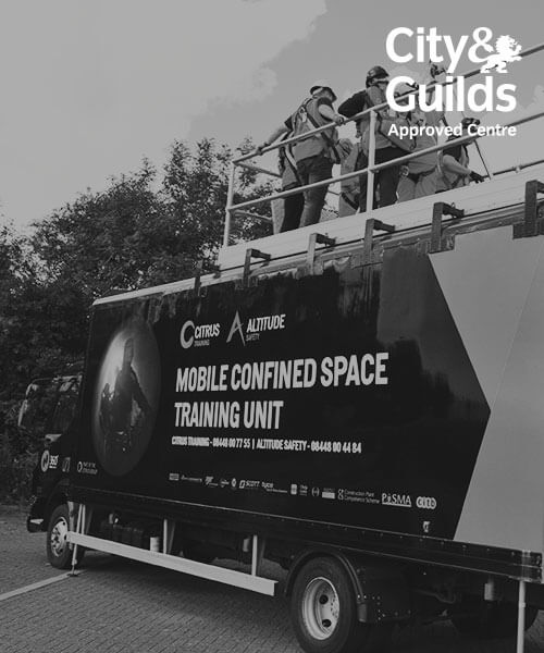 City & Guilds approved - mobile confined space training