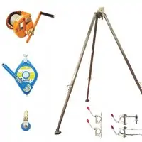 Globestock Tripod Kit, with G Saver, G winch, brackets and underslung pulley