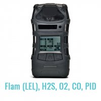 PID Gas Monitor - Multi Gas (Flam (LEL), H2S, O2, CO, PID)