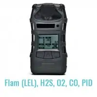 PID Gas Monitor - Multi Gas (Flam (LEL), H2S, O2, CO, PID)