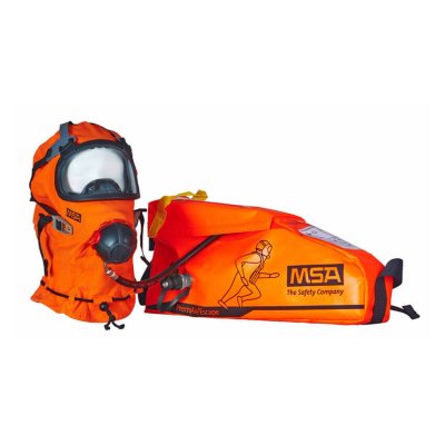 MSA PremAire Escape Set - Mask/Hood & Composite Cylinder